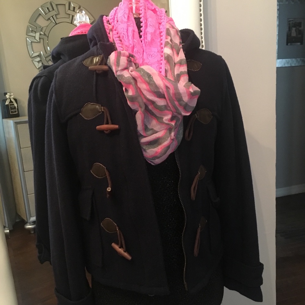 ⚡️SOLD⚡️Navy blue HOLLISTER 🌹jacket